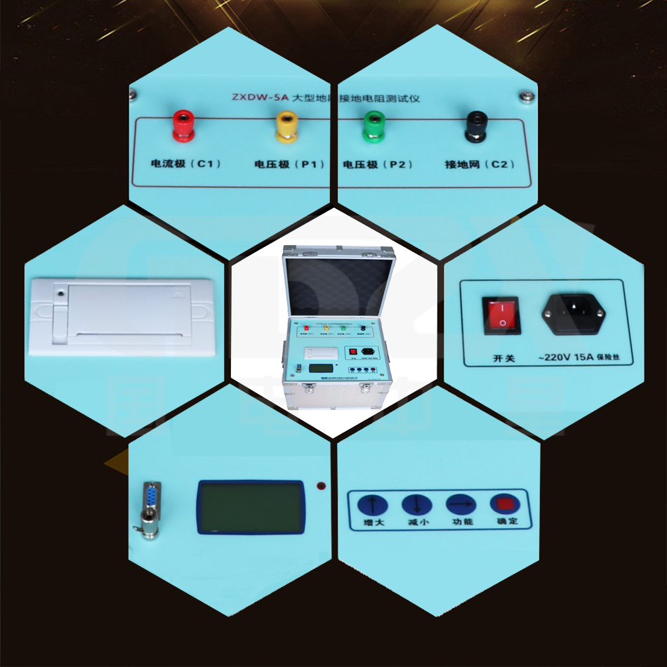ZXDW-5A大型地网接地电阻测试仪细节图